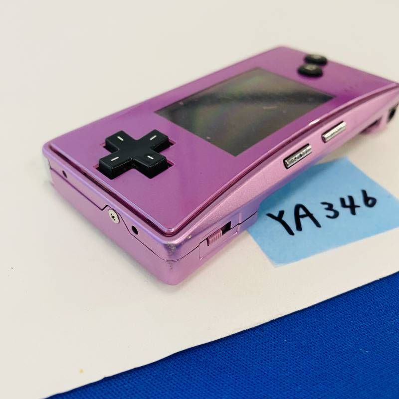 ◇YA436【通電OK】ゲームボーイミクロ GAME BOY micro パープル 紫 GBA