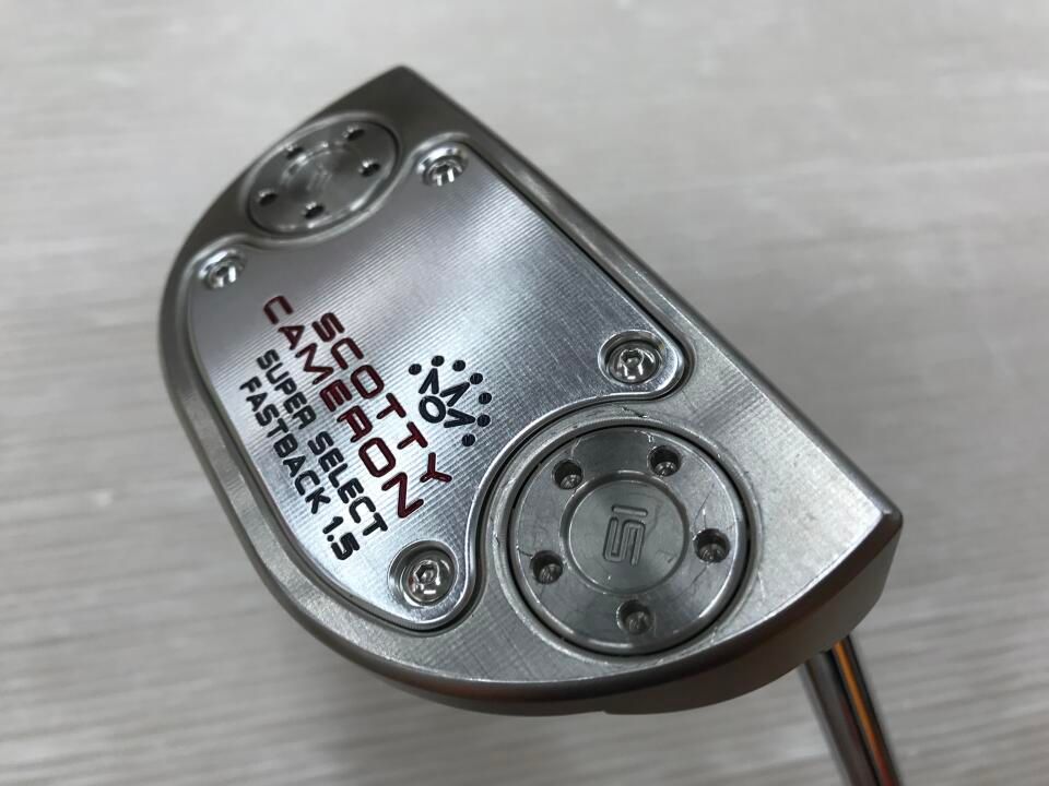 タイトリスト　SC SUPER SELECT FASTBACK 1.5　パター　中古　ゴルフドゥ！成田美郷台店【最短即日発送】