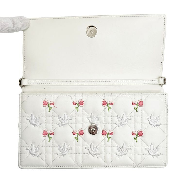 こ*ん様 Christian Dior☆Doves&Roses☆エンブロイダリー Christian Dior クリスチャンディオール Dioramour My Dior ミニバッグ