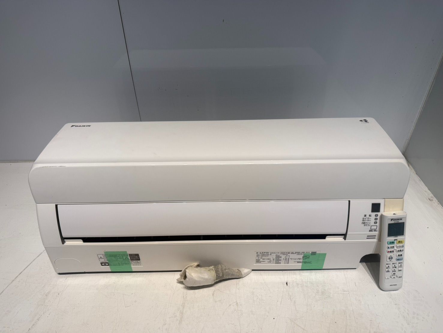 565 DAIKIN 2020年製 10～12畳用 分解洗浄済み - メルカリ