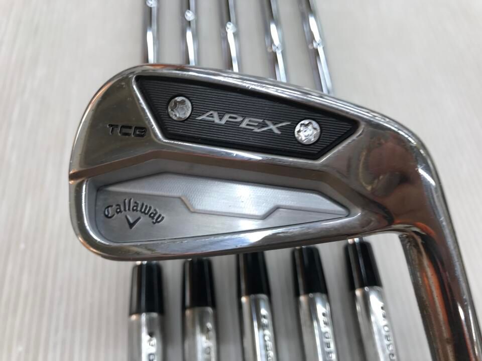 キャロウェイ　APEX TCB 2024 US　ダイナミックゴールド MID 115　S300フレックス　アイアンセット　中古　ゴルフドゥ！成田美郷台店【最短即日発送】