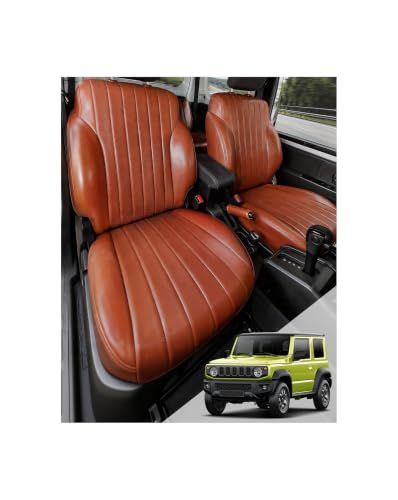 【ジムニー JB74/JB64】 シートカバー 1列目・後席セット 防水 PUレザー フルカバーデザイン 運転席 助手席 後部座席 全席セット 内装 カスタム パーツ アクセサリー 取り付け簡単 (前席シートカバー) [並行輸入品]as f35c3633 11,325円