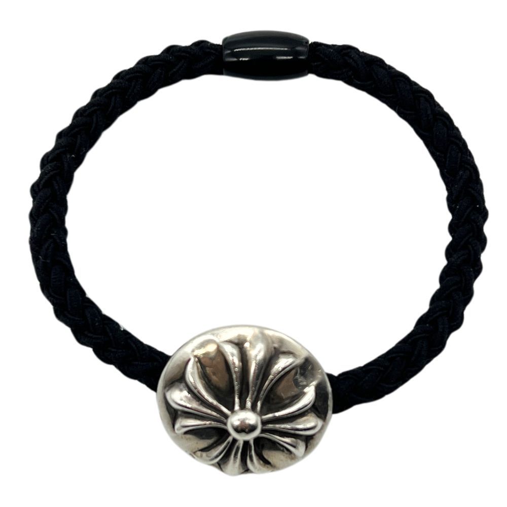 CHROME HEARTS クロムハーツ シルバー クロスボール ヘアゴム 正規品