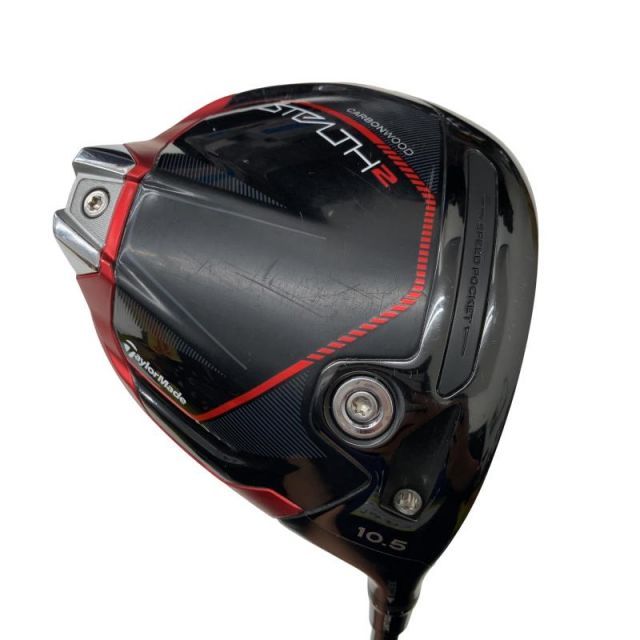 【中古】 テーラーメイド STEALTH2 10.5° ドライバー DR TENSEI RED TM50(STEALTH DR) (フレックスR) メンズ 男性用 右利き 右用 Cランク ゴルフクラブ