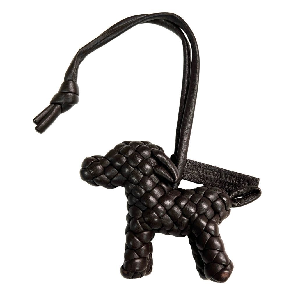 BOTTEGAVENETA ボッテガヴェネタ イントレチャート ドッグ チャーム