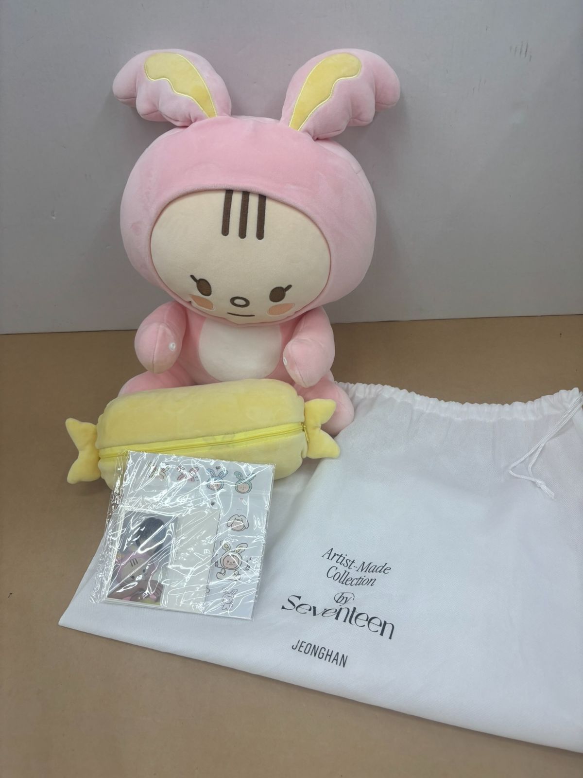 SEVENTEEN ジョンハン アーティストメイド トラム ぬいぐるみ