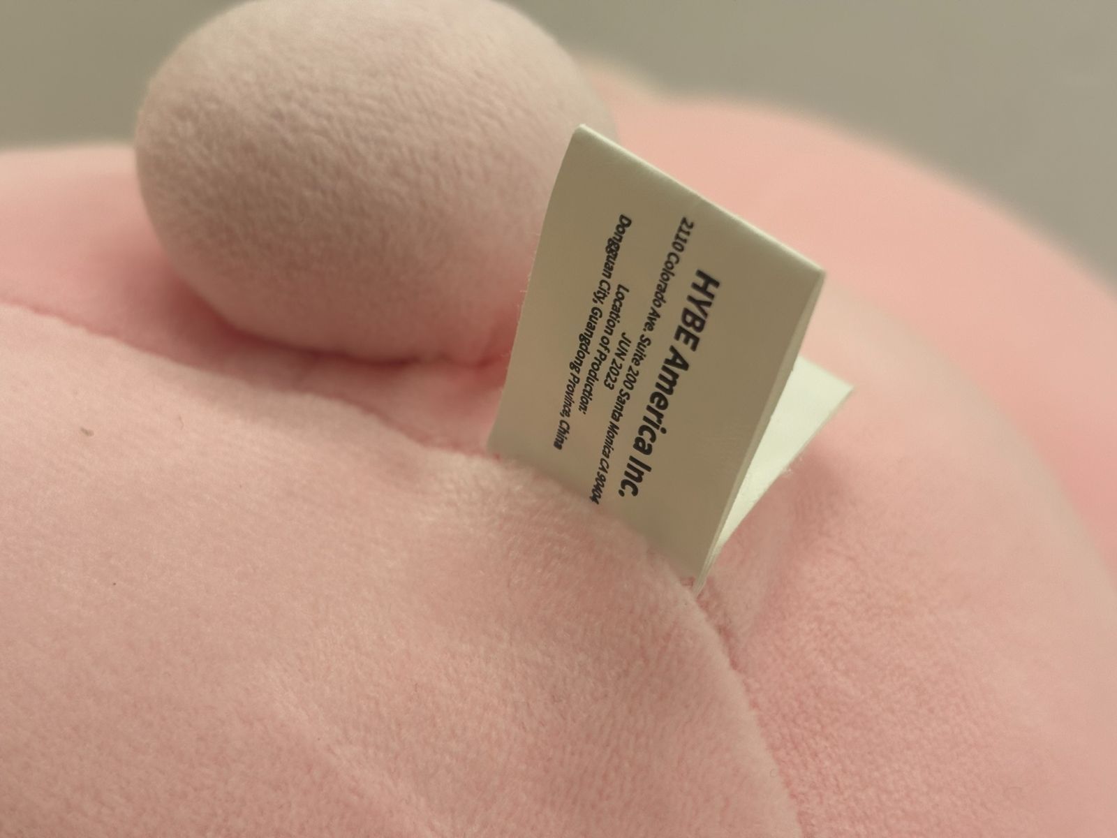 SEVENTEEN ジョンハン アーティストメイド トラム ぬいぐるみ