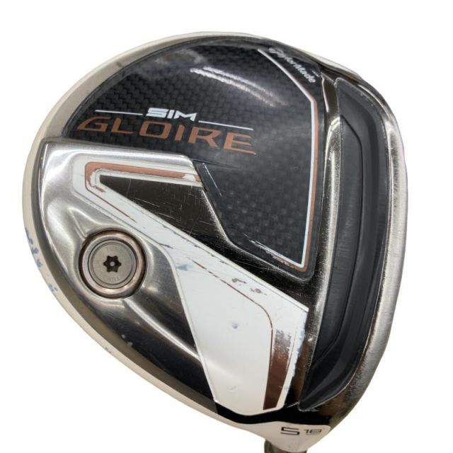 【中古】 テーラーメイド SIM GLOIRE 5W フェアウェイウッド FW AIR Speeder TM(FW) (フレックスS) メンズ 男性用 右利き 右用 Cランク ゴルフクラブ