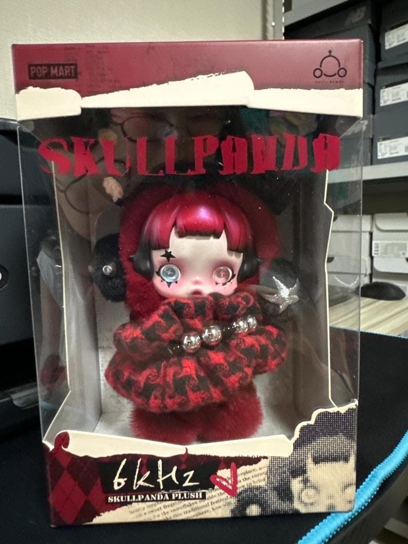 未開封 POP MART SKULLPANDA 6kHz ぬいぐるみ