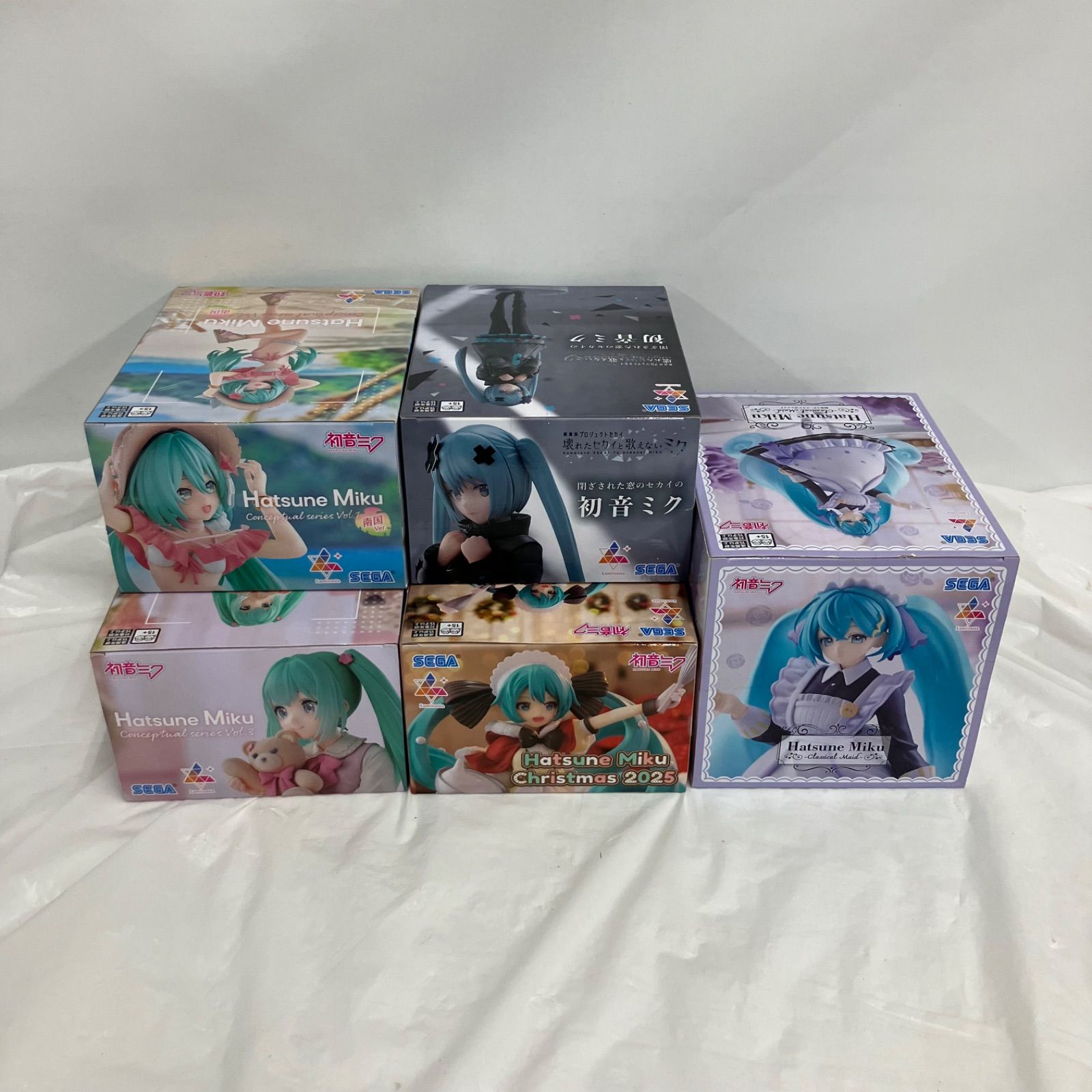 未開封 初音ミク Luminasta フィギュア まとめ 5種セット LF9471 f107