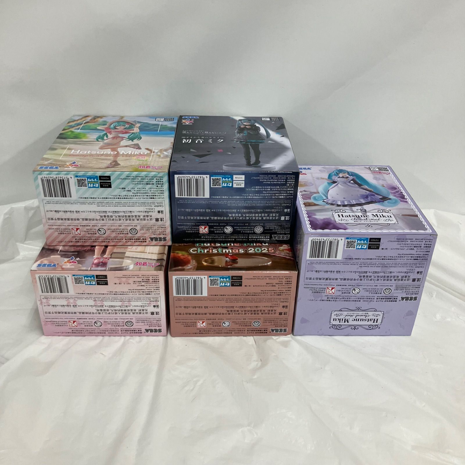 未開封 初音ミク Luminasta フィギュア まとめ 5種セット LF9471 f107