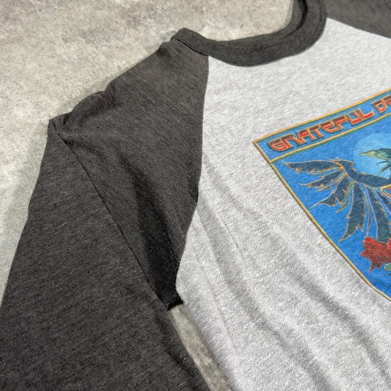 Grateful Dead グレイトフル・デッド ラグランTee バンドT ツアー 80's