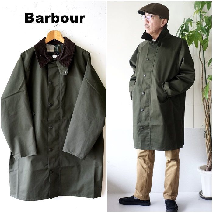 BARBOUR バブアー ロングトランスポート ロングコート ノンワックス38M