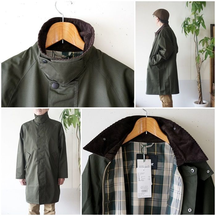 BARBOUR バブアー ロングトランスポート ロングコート ノンワックス38M