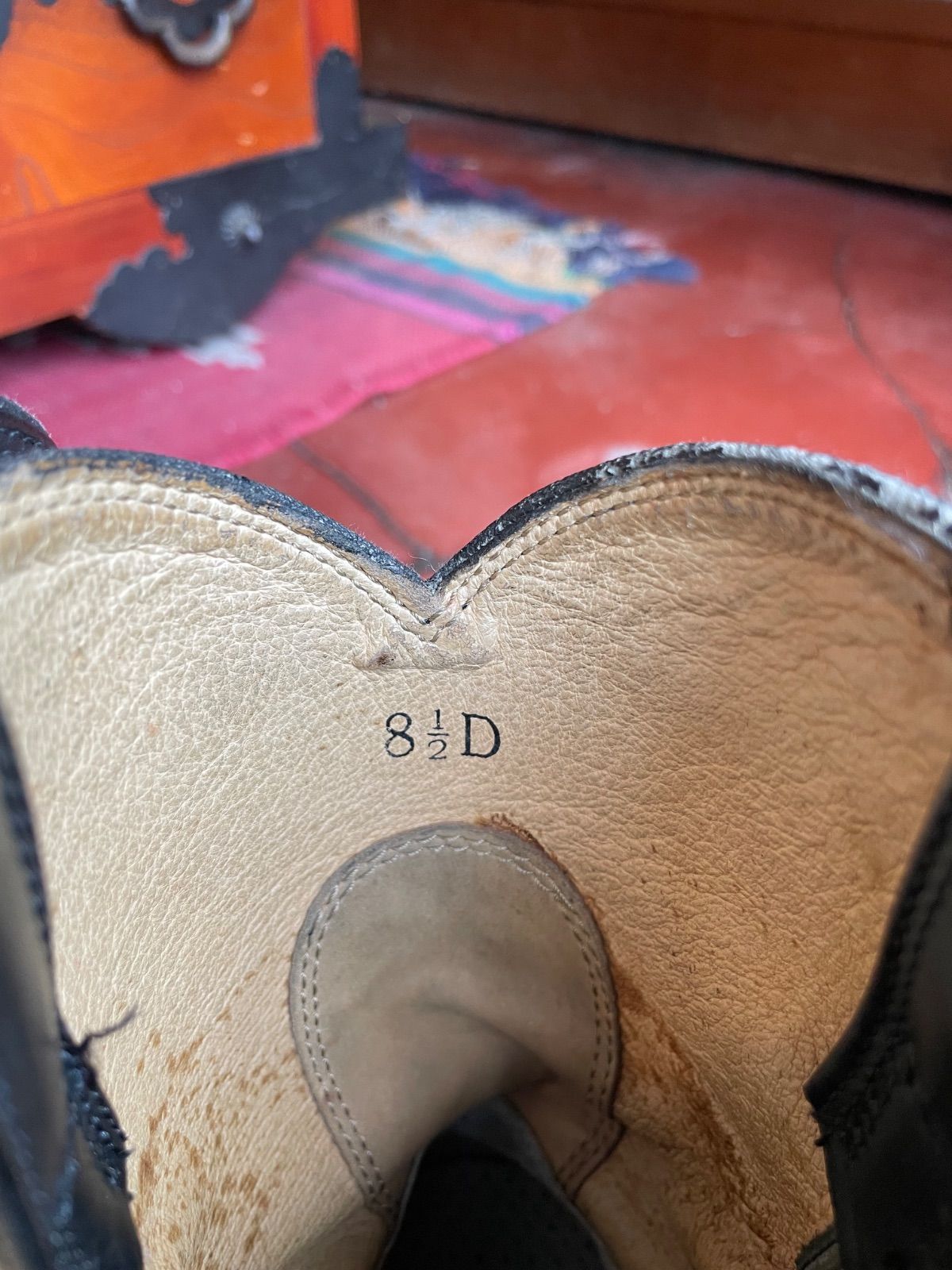 ARIAT ペコス(ロパー)ブーツ(ブラック・US8.5D/25.5cm相当) 11