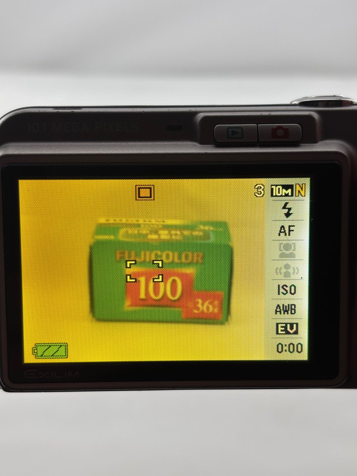 2133【動作確認済み】 CASIO EXILIM EX-Z1080 シルバー カシオ