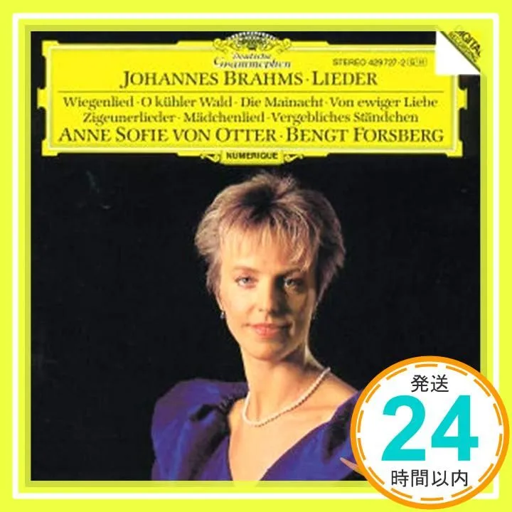 Lieder [CD] Johannes Brahms? Anne Sofie von Otter; Bengt Forsberg_02 - 2