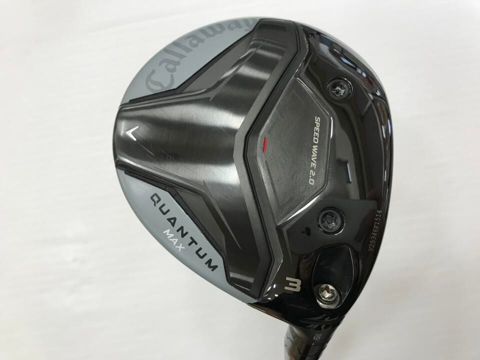 キャロウェイ　QUANTUM MAX　15度　ATHLEMAX 50 for Callaway　Rフレックス　フェアウェイウッド　中古【最短即日発送】