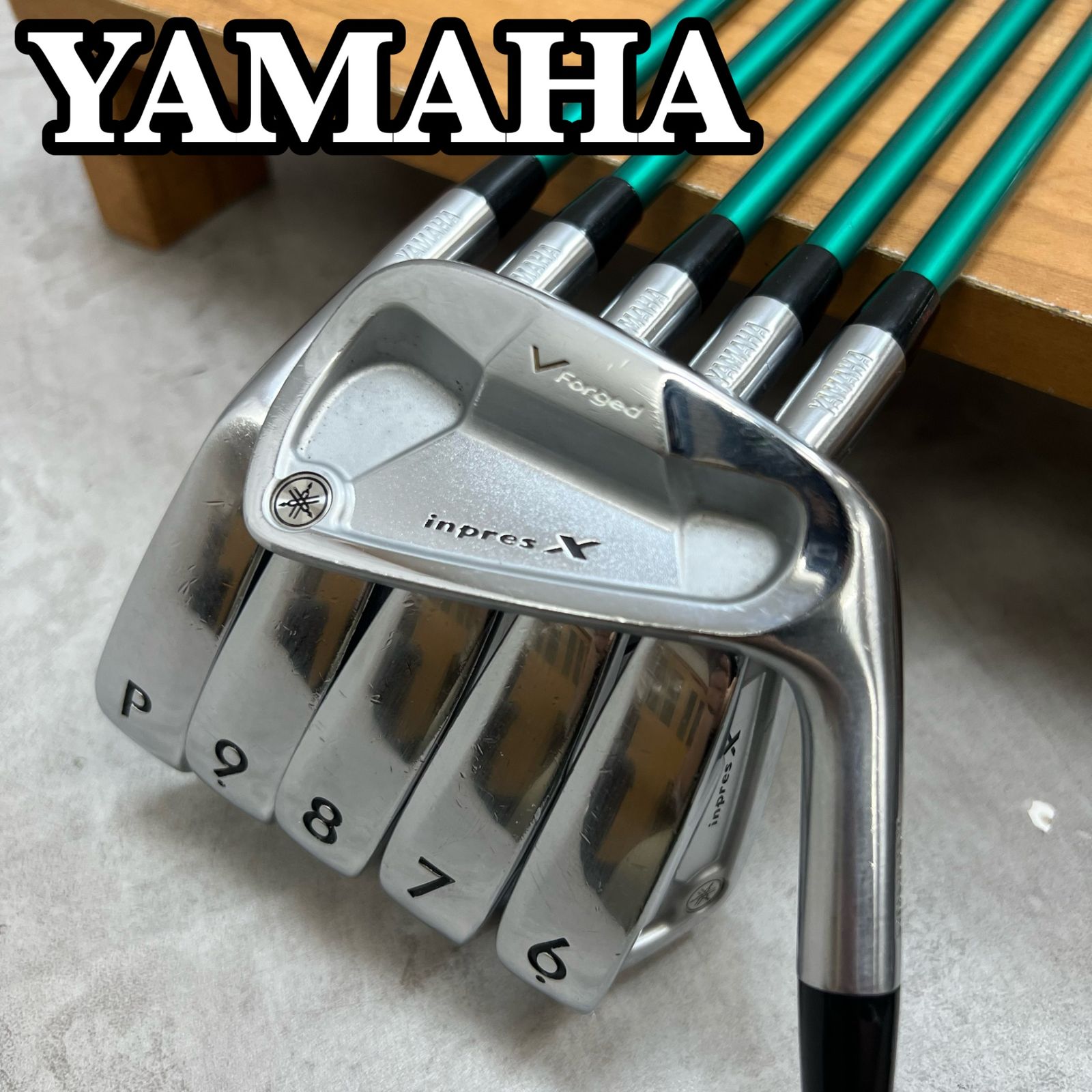 ヤマハ インプレスX Vフォージド メンズゴルフ アイアン6本セット カーボン R 右利き用 YAMAHA inpres X V Forged TOUR AD ツアー