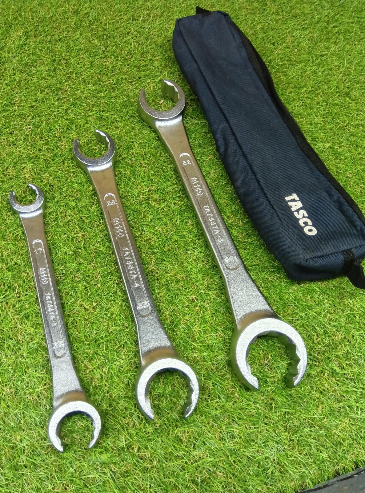 中古品　イチネン　TASCO　タスコ　クローフットレンチ　フレアナットレンチ