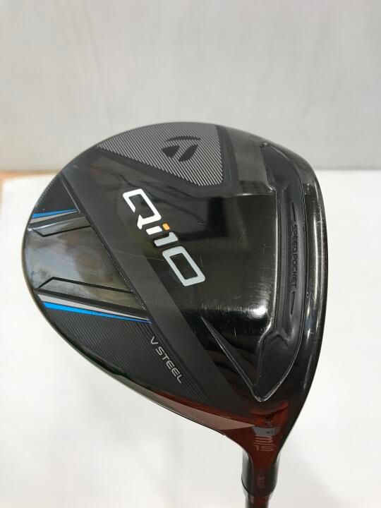 テーラーメイド　Qi10　15度　Diamana BLUE TM50　Sフレックス　フェアウェイウッド　中古【最短即日発送】
