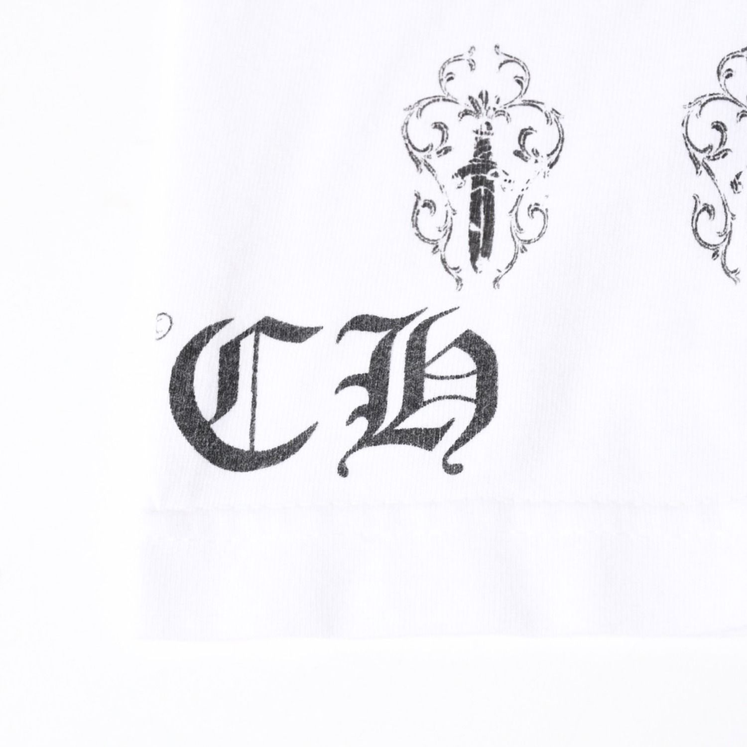 CHROME HEARTS クロムハーツ 半袖Tシャツ サイズS BSフレア ヴァイン