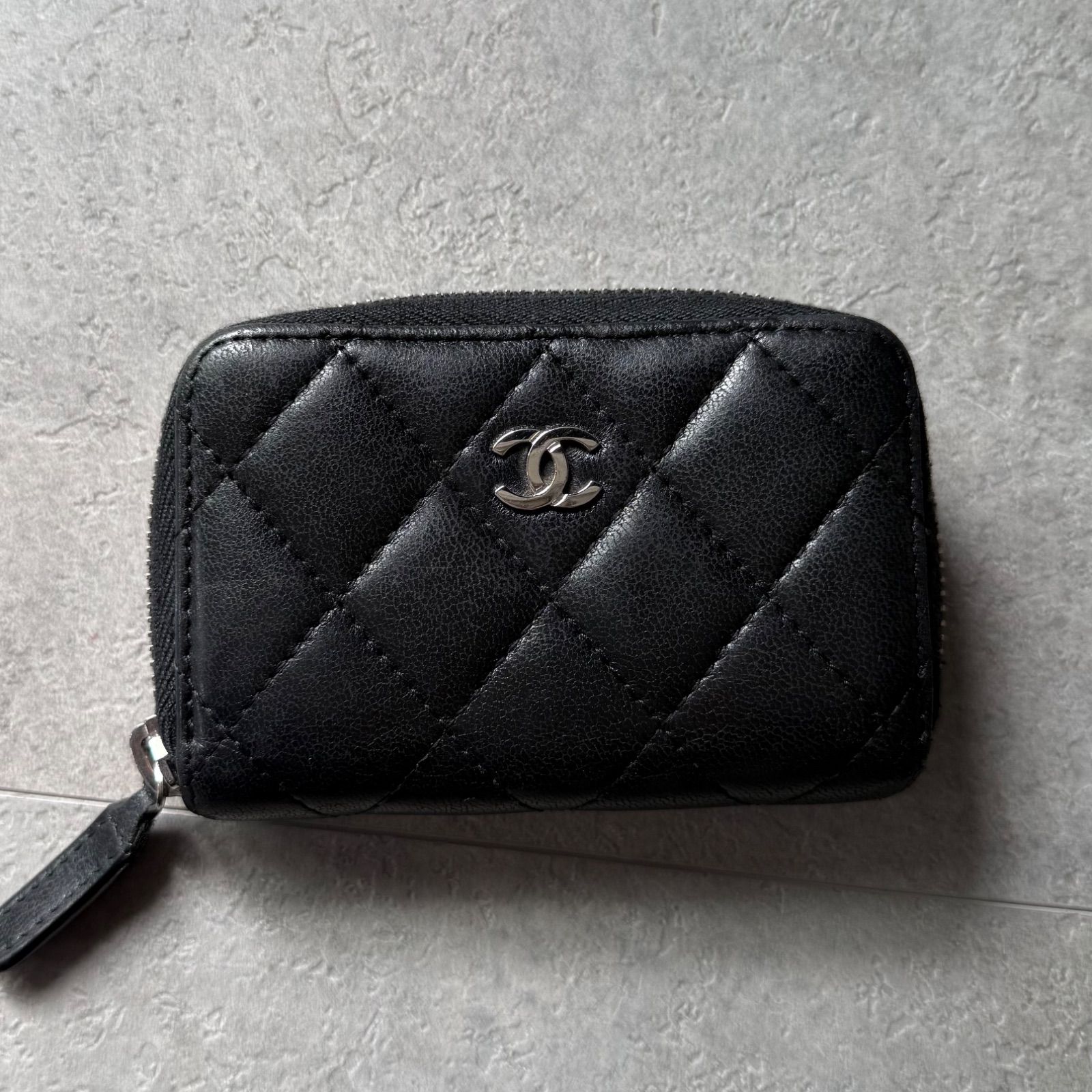 CHANEL シャネル マトラッセ コインケース カードケース ラウンド