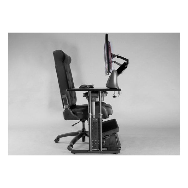 Bauhutte バウヒュッテ チルトフットレストワイド 幅700mm/ブラック