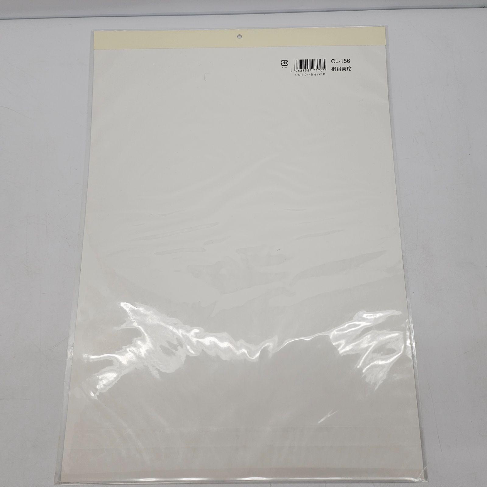 桐谷美玲 直筆サイン入り 2017年 カレンダー 壁掛け B3サイズ CL-156