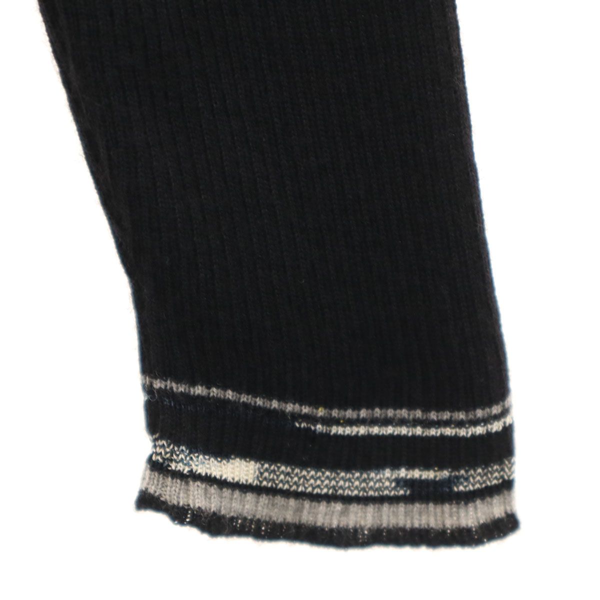 MISSONI ミッソーニ レースアップ ニットワンピース 38 Missoni ミッソーニ イタリア製 長袖 ニット ワンピース 38 ブラック