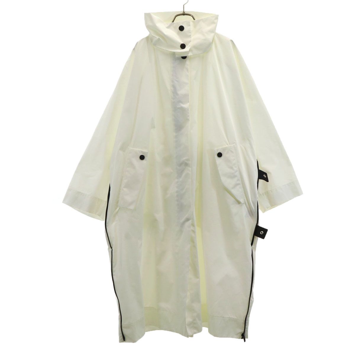 ISSEY MIYAKE コートジャケット レディース ロゴ ホワイト ISSEY MIYAKE イッセイミヤケ 日本製 コンパクトシリーズ コート 2
