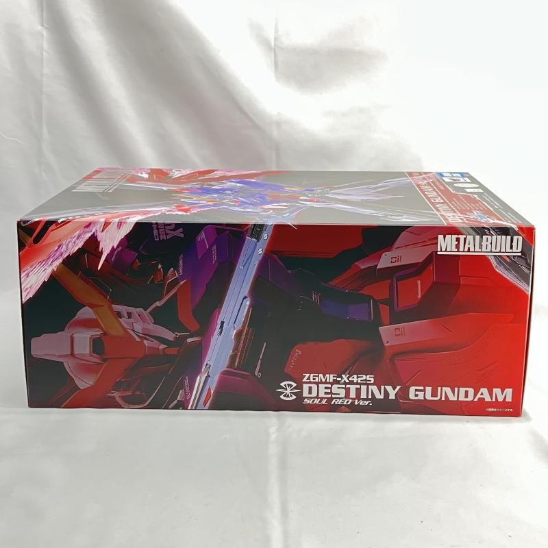 中古】未開封)METAL BUILD デスティニーガンダム SOUL RED Ver.[18