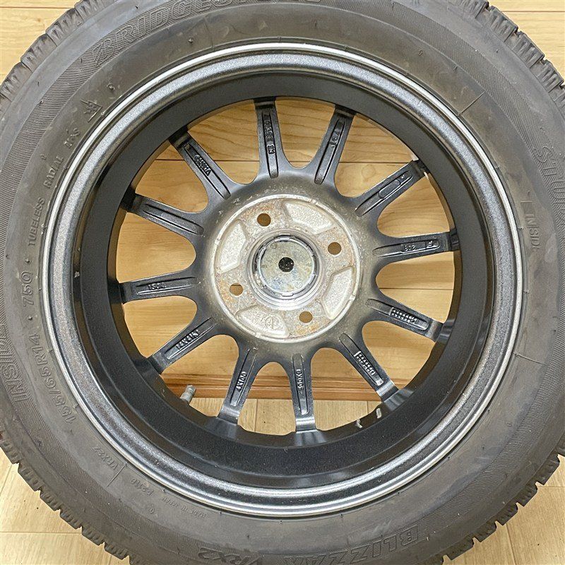 155/65R14 ブリヂストン VRX2 2021年製 ☆ 軽 軽自動車 等 エアベルグ