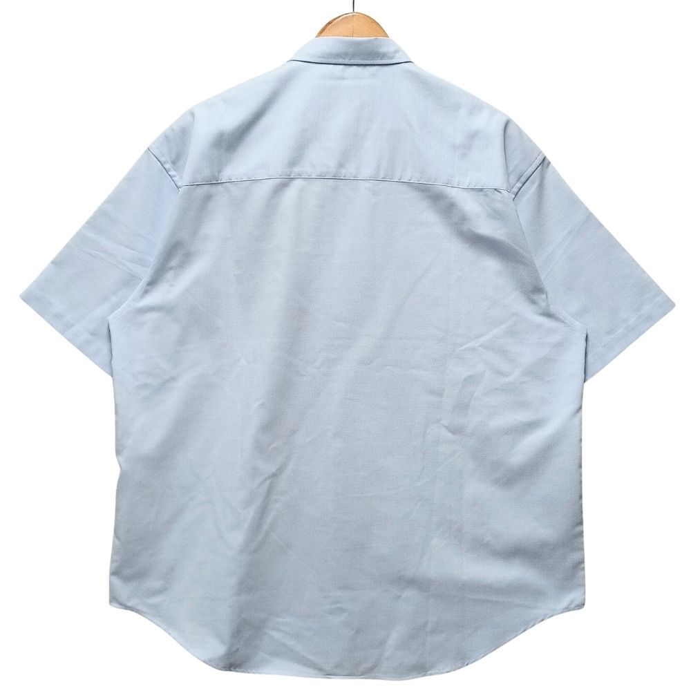 WTAPS ダブルタップス 26SS BD / SS / CTPL. OXFORD 半袖シャツ ブルー