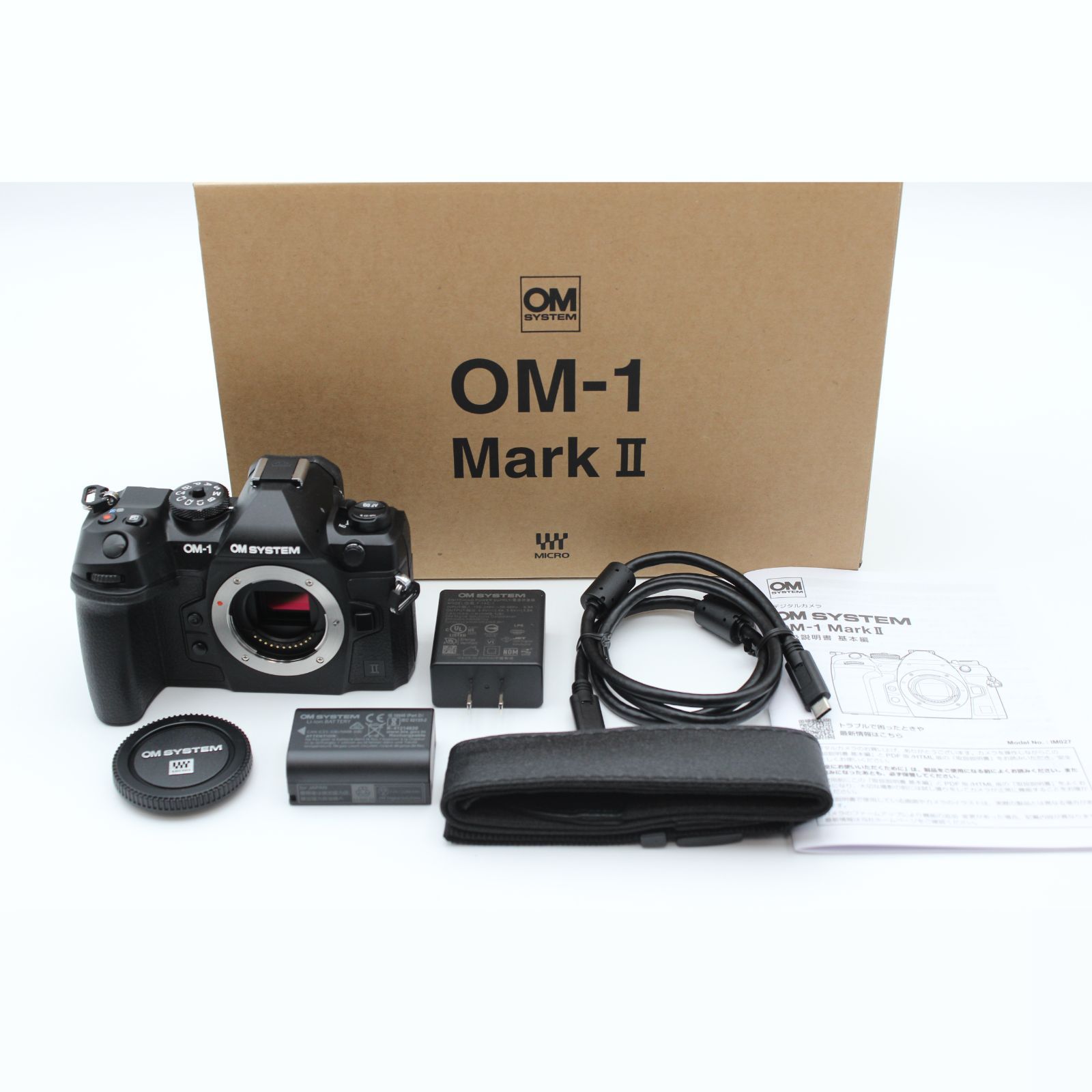 ≪ほぼ新品≫ OM SYSTEM OM-1 Mark II ボディ ブラック #20260906-0328