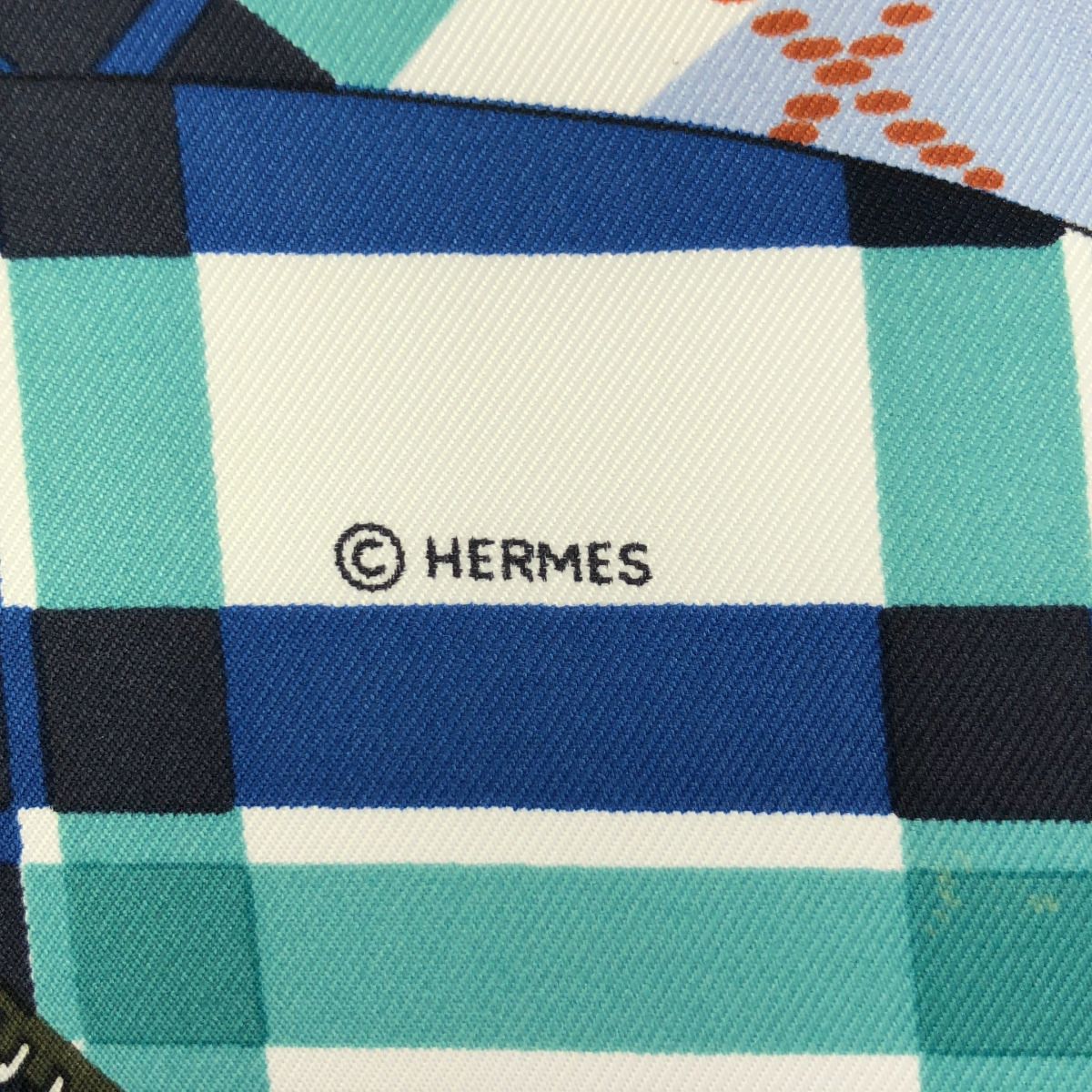 HERMES エルメス カレ90 Confort en Automobile 自動車の快適 スカーフ