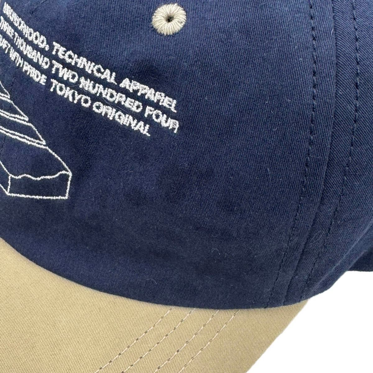 NEIGHBORHOOD ネイバーフッド 26SS BICOLOR DAD CAP バイカラーダッド