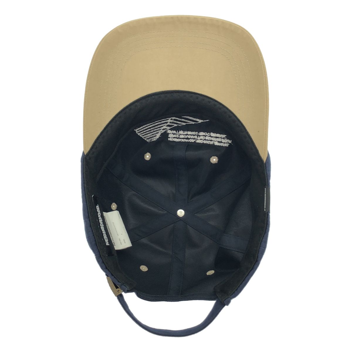 NEIGHBORHOOD ネイバーフッド 26SS BICOLOR DAD CAP バイカラーダッド