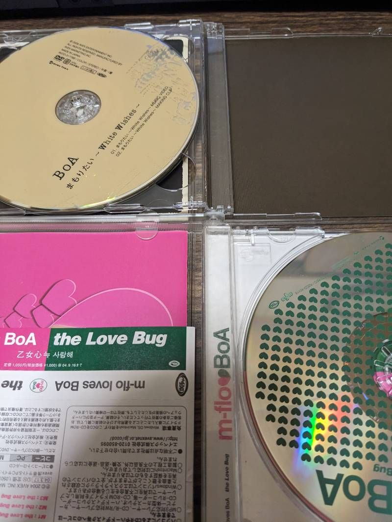 3022.8BoA まもりたい White Wishes m-flo loves BoA the Love Bug CD