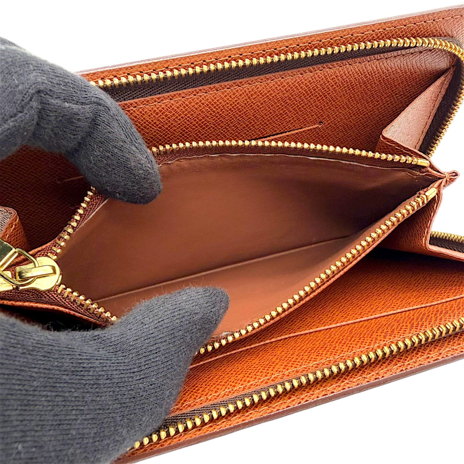 極美品】ルイヴィトン モノグラム ポルトモネ ジップ 長財布 ラウンド