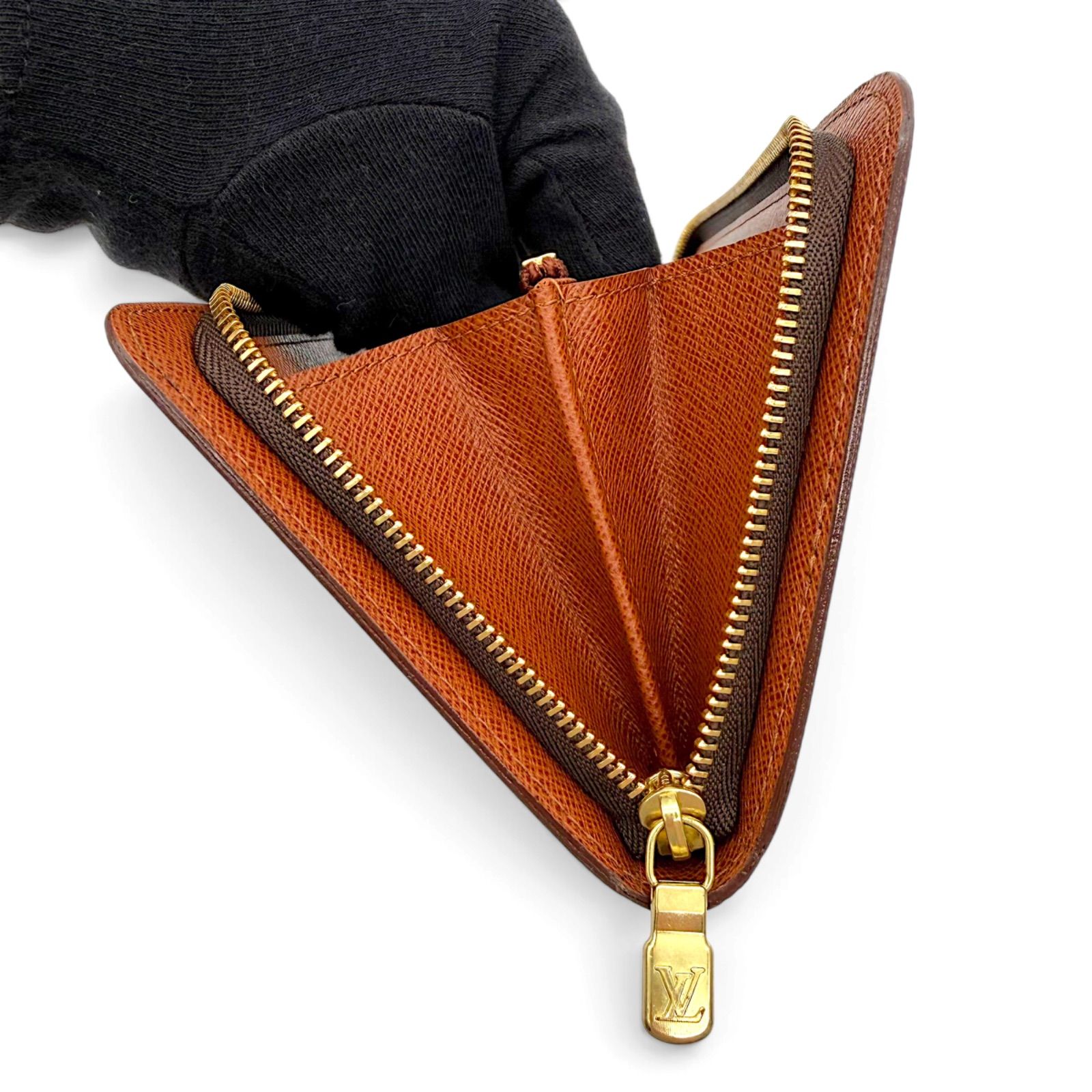 極美品】ルイヴィトン モノグラム ポルトモネ ジップ 長財布 ラウンド