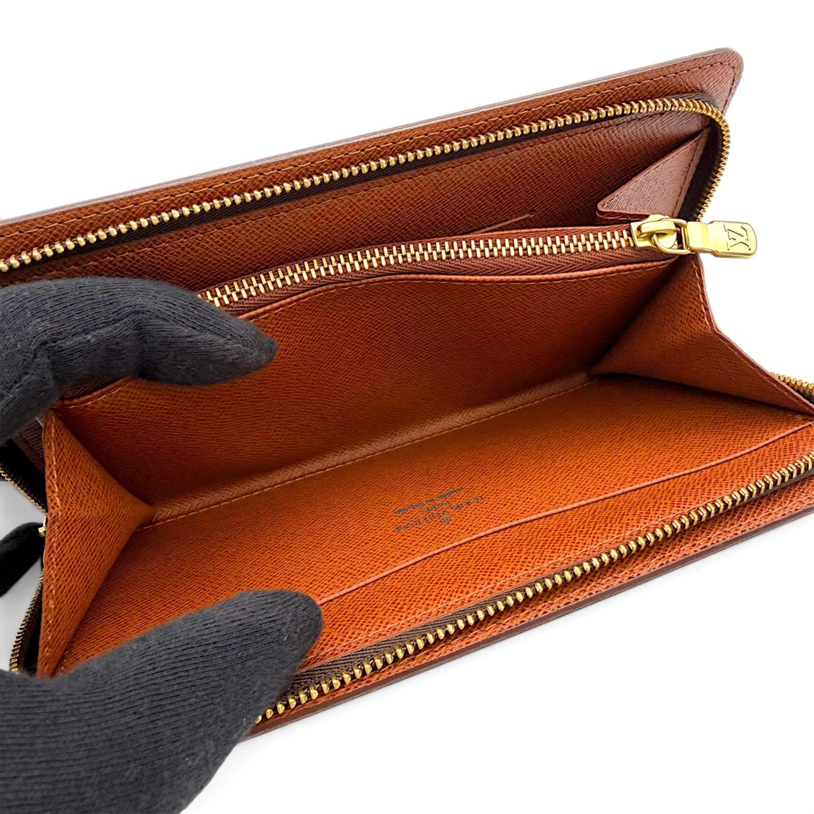 極美品】ルイヴィトン モノグラム ポルトモネ ジップ 長財布 ラウンド