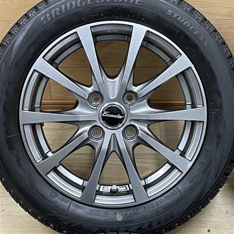155/65R14 ブリヂストン VRX 2019年製 ☆ 軽 軽自動車 等 エクシーダ