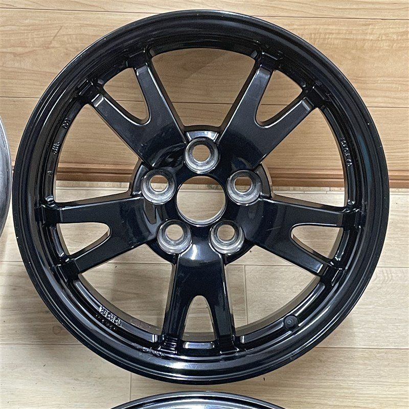 トヨタ プリウス 純正 6-15+45 5H100 15インチ ホイール 4本セット 009