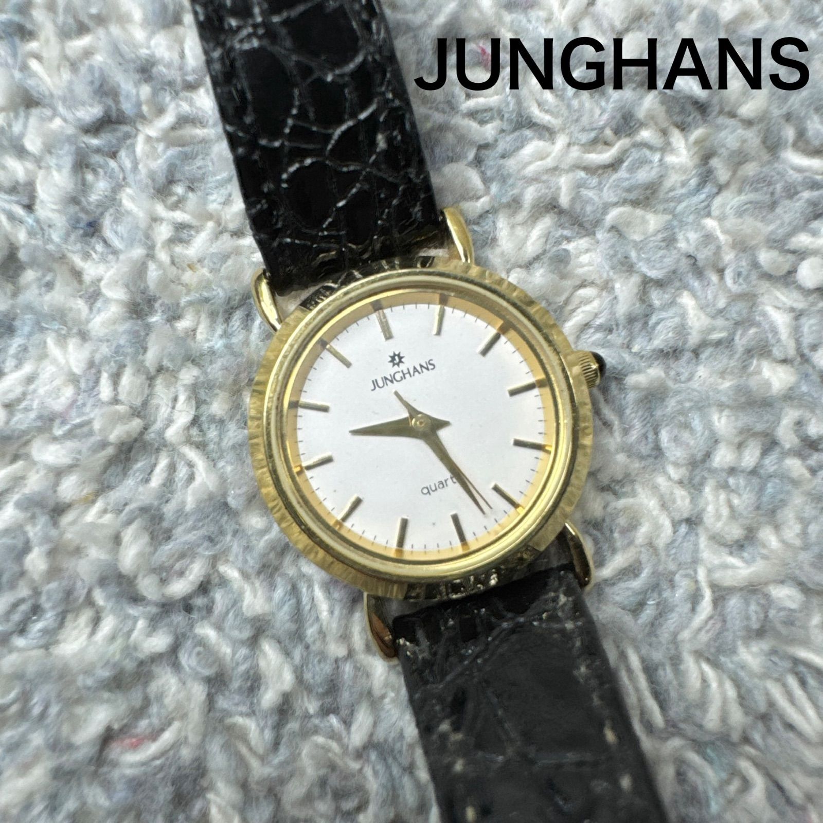 JUNGHANSユンハンス 腕時計 クォーツ レディース JUNGHANS ユンハンス クォーツ レディース腕時計 ゴールドカラー