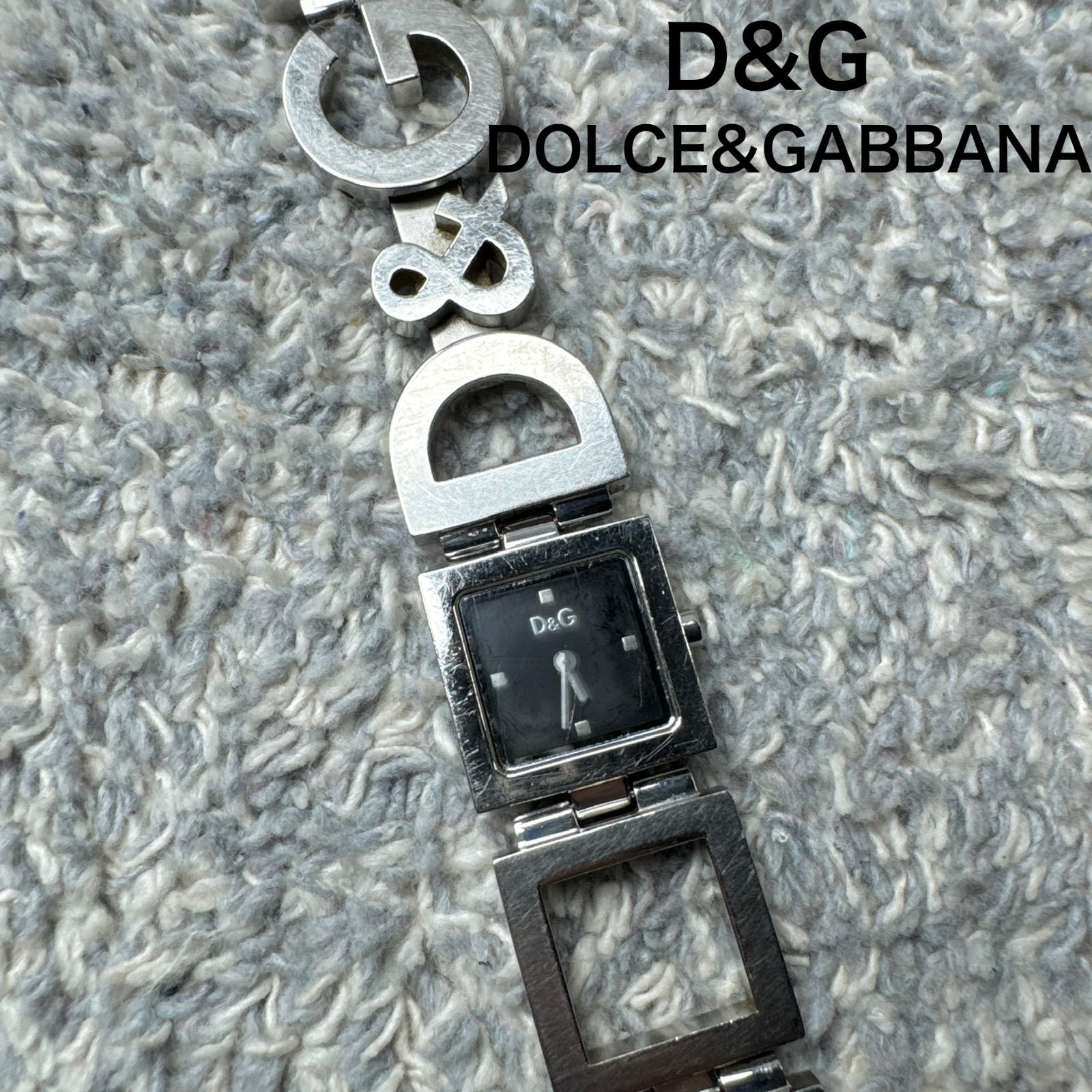 D&G ドルチェアンドガッバーナ クォーツ レディース腕時計 ブラック