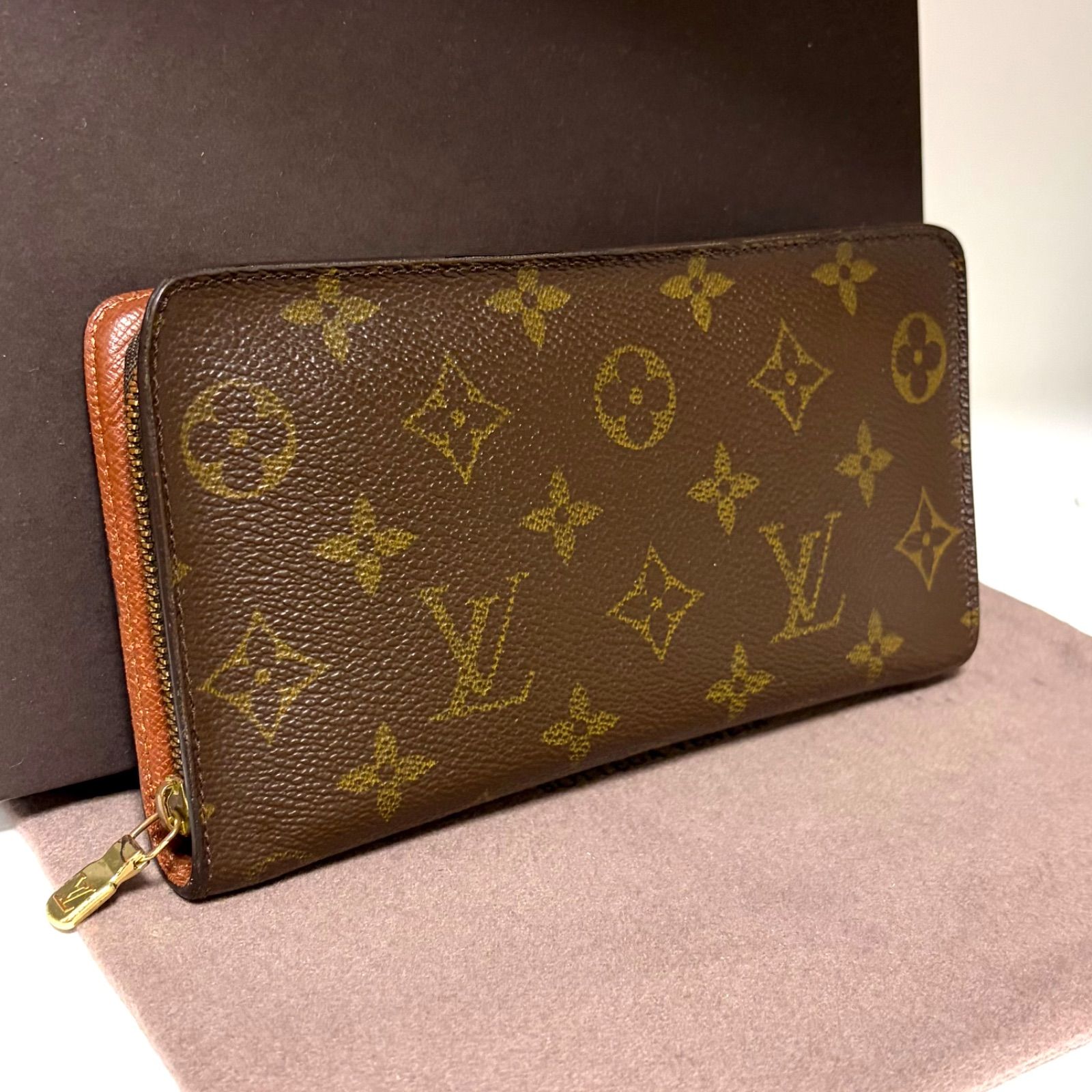h66 ポルト モネ ジップ Louis Vuitton ルイ ヴィトン モノグラム 長