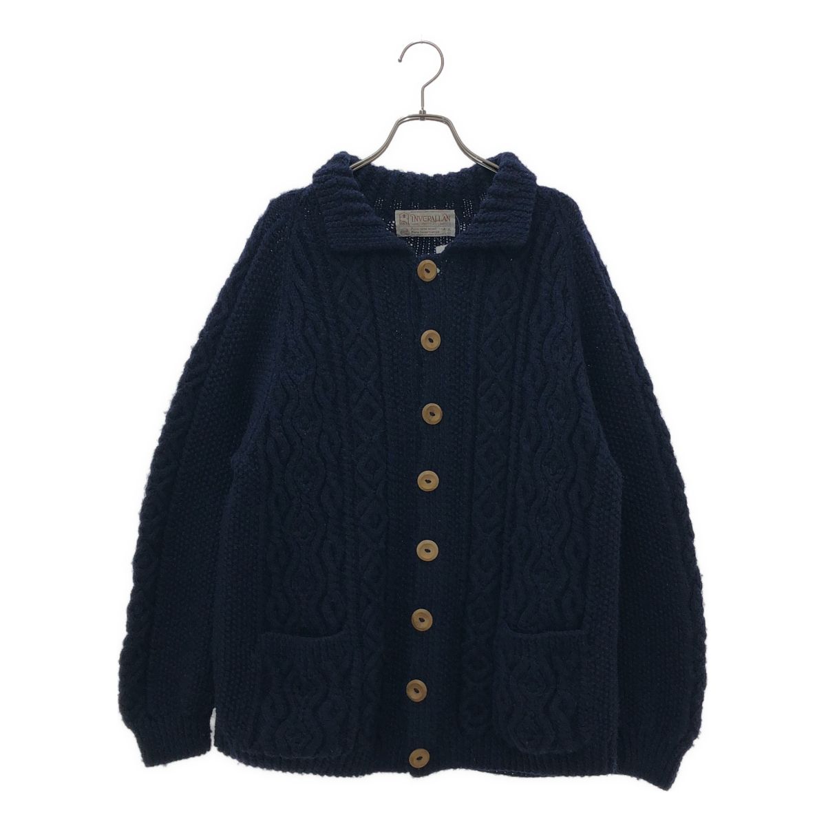 INVERALLAN / インバーアラン | ランバー カーディガン | ネイビー