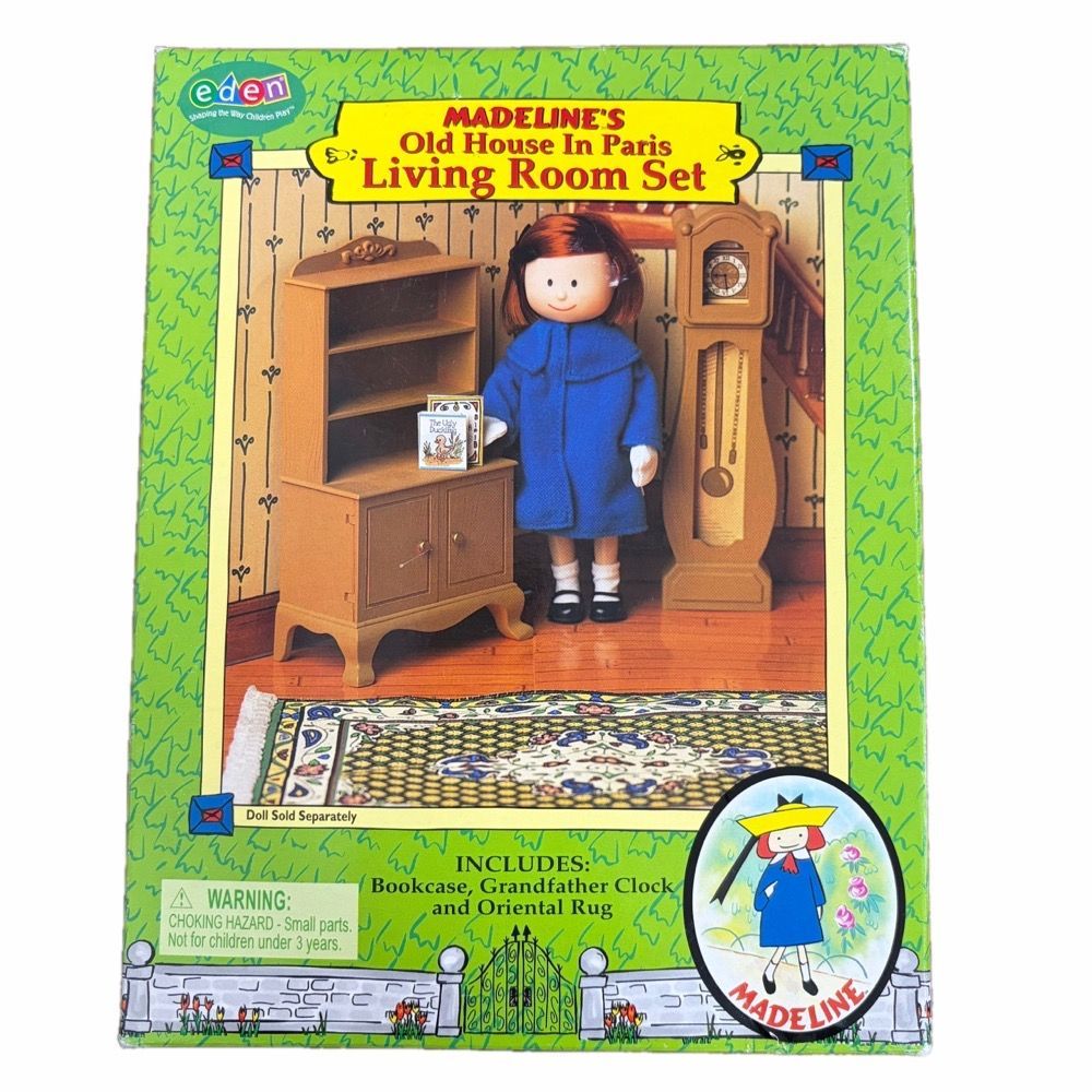 Eden エデン社 Madeline マドレーヌ Old House in Paris リビングルームセット ドールハウス用 家具 未開封 ヴィンテージパッケージ 33806 未使用