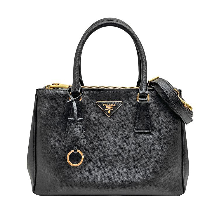 PRADA プラダ ガレリア サフィアーノレザー ミディアムバッグ